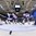 GRAND FORKS, NORTH DAKOTA - APRIL 23: Finland's Aapeli Rasanen #22 scores a third period goal against USA's Joseph Woll #29 while Luke Martin #2, Trent Frederic #7 and James Sanchez #16 look on during semifinal round action at the 2016 IIHF Ice Hockey U18 World Championship. (Photo by Minas Panagiotakis/HHOF-IIHF Images)

